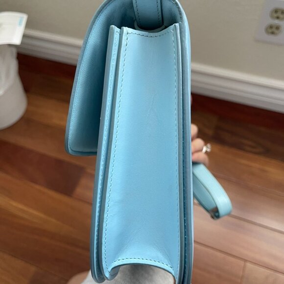 Celine Medium Box Bag in Light Blue - Picture 7 of 9
